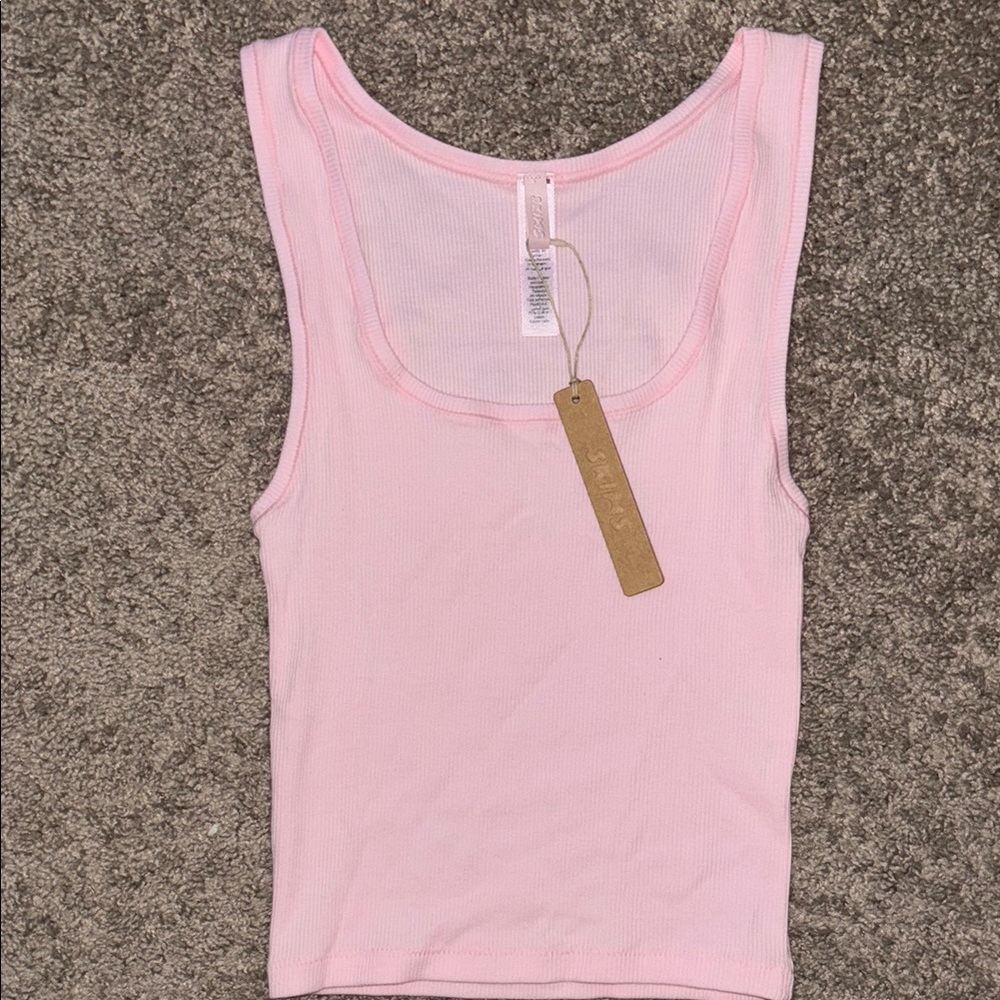 SKIMS Soft Pink Tank Top